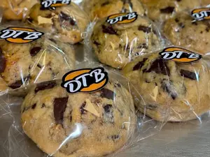Cookie húmeda de nutella