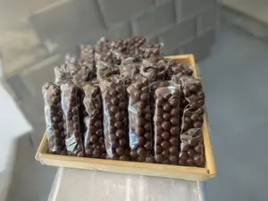 Balón de cereal con chocolate