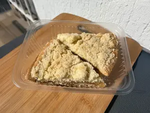 Tarta manzana porcion