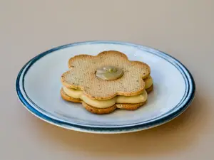 Alfajor de pistacho