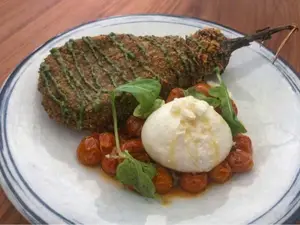 Berenjena frita