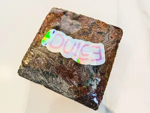 Brownie con choco blanco