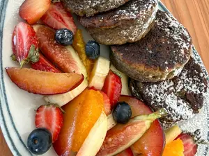 Pancake de banana y avena
