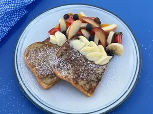 Tostadas de pan brioche