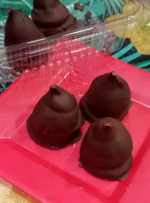 Conitos de dulce de leche