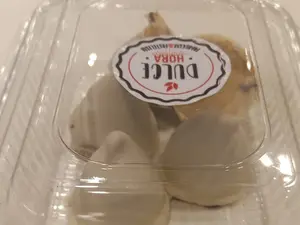 Conitos de chocolate  blanco