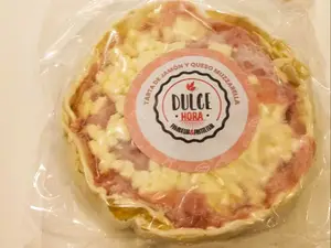 Tarta de jamon y muzarella
