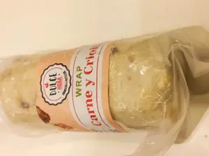 Wrap carne y criolla
