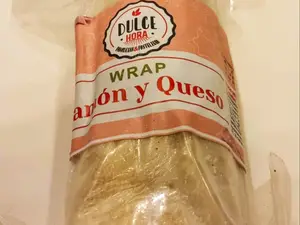 Wrap jamon y queso