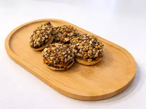 Aritos con ddl y choco negro