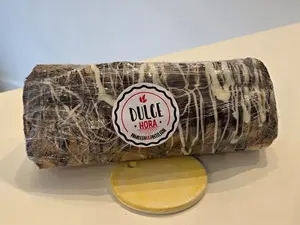 Budín marmolado