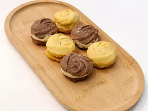 Cookies limón y chocolate
