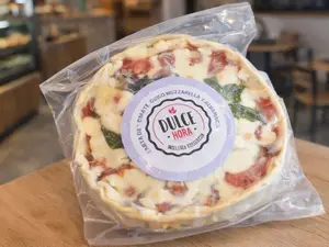 Tarta congelada caprese