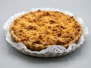 Tarta de coco con dulce de leche