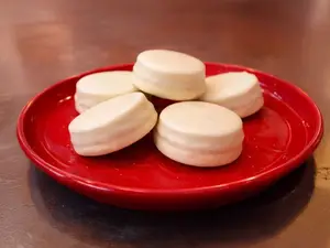Alfajorcito choco blanco
