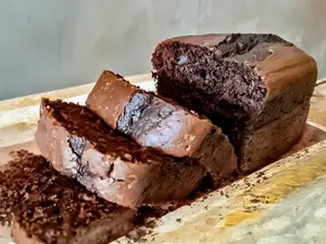 Budin de cacao