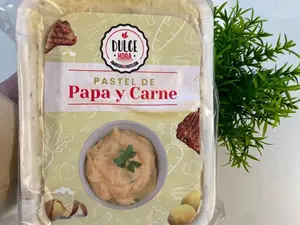 Pastel de papa o calabaza congelado