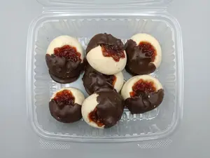 Pepas con chocolate