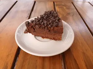 Porción mousse chocolate