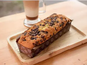 Budin vainilla con chips