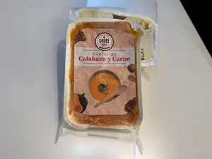 Pastel de carne y calabaza