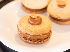 Alfajor de almendras