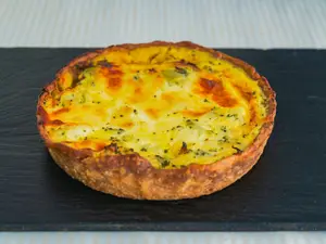 Tarta integral de brócoli