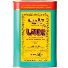 Aceite De Oliva Laur Blend Terroir Extra Virgen Lata 500 ml