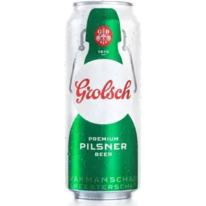Cerveza Grolsch Lager Lata 473 ml