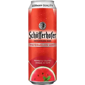Cerveza Schofferhofer Sandía Y Menta Lata 500 ml