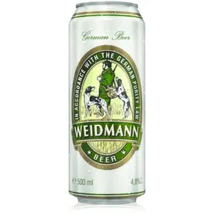 Cerveza Weidmann Pilsener Alemania Lata 500 ml