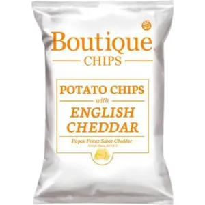 Chips Boutique de Papas Sabor Cheddar Ingles 65 g