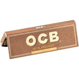 Papel OCB Virgin No Blanqueado 1 1/4 50 Unidades