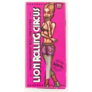 Papel Para Armar Lion Rolling Circus Celulosa 1 1/4 50 Unidades