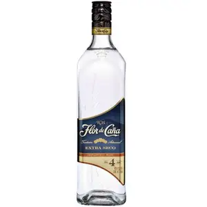 Ron Blanco Flor De Caña 4 Años Extra Seco 750 ml