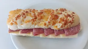 Sandwich Pan de Parmesano , Jamon y queso