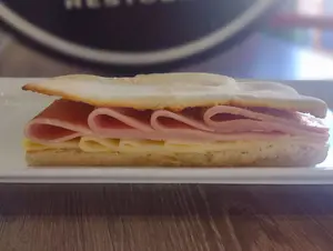 Tostado jamon y queso