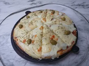 Provoleta con jamón