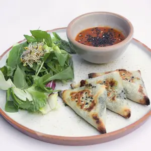 Triangulitos de masa filo