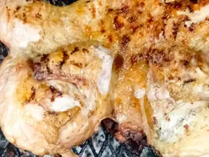 1/4 pollo ala pizza