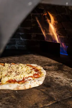 Pizza de mozzarella