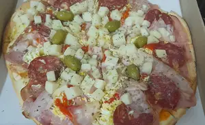 Palmitos, jamón y huevo