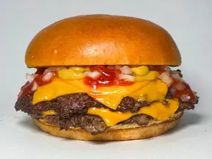 Hamburguesa cuarto doble
