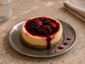 Torta Cheesecake de Frutos Rojos