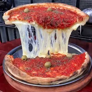 Pizza canchera rellena g