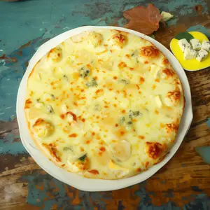 Pizza cuatro quesos xl
