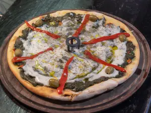 Pizza de verdura g
