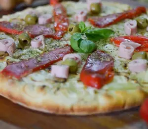 Pizza fuga rell especmorrón xl