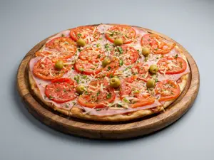 Pizza Napolitana con Jamón X L