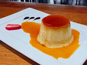 Flan mixto